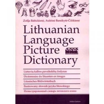 Lithuanian Language Picture Dictionary - Classified - With Lithuanian Index