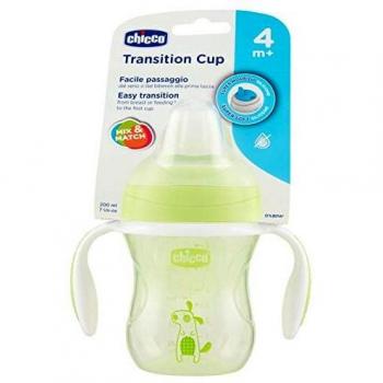 Vaso marca CHICCO. Modelo Transition Cup 4 Meses+