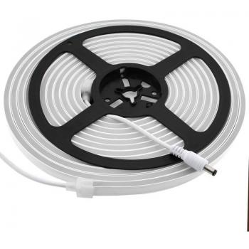 Led Neon Flex 6x12mm DC12V 120Led/m 5m 100w Verde