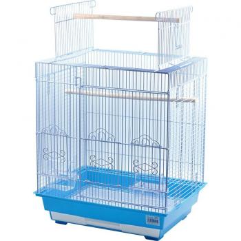 Jaula para pájaros con comederos y soporte Polo 46.5*36*70cm