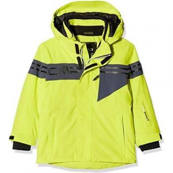 CMP Feel Warm Flat 10.000 - Chaqueta acolchada unisex para niños, Unisex niños, Chaqueta acolchada., 38W0214, Amarillo