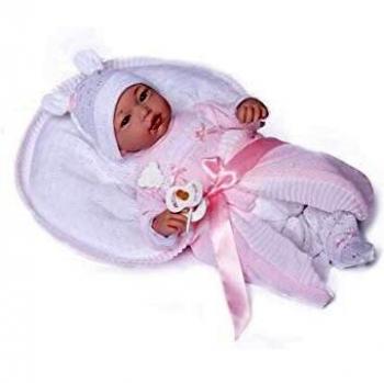 Muñecas Guca- Julia Muñeca Reborn, Multicolor, 46 cm