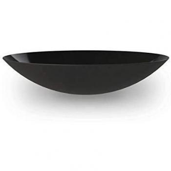Cooee Design Cuenco, cerámica, Negro, 34 cm