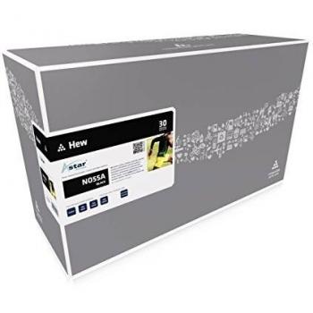 Tóner Láser Negro Compatible N°55A para HP LaserJet P3015 - 6000 Páginas, Rango de Temperatura: 10-40°C, Humedad: 20-80%