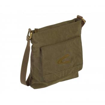 Bolso Cruzado Camel Active Journey Khaki, Tamaño S, Nylon, 19 cm para Damas