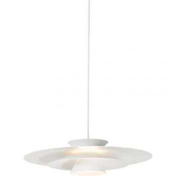 Lámpara colgante de diseño blanca con LED regulable en 3 niveles - Pauline