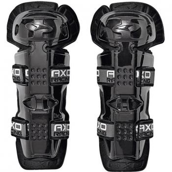 Axo Motocross DeLuxe Rodilleras motocross, Niños, Negro, XS