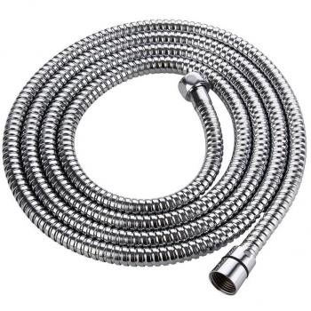 HOMELODY Manguera de Ducha de 2,5m Anti-bobinado Acero Inoxidable Cromada