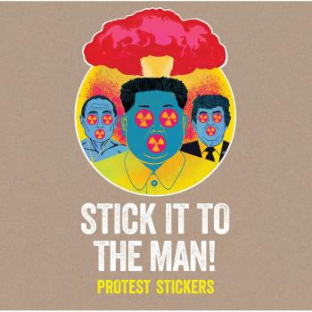 Pegatinas de Protesta Stick it to the Man!