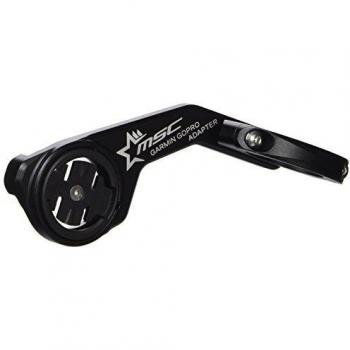MSC Bikes Ado02 Soporte para GPS y GoPro, Negro, Talla Única