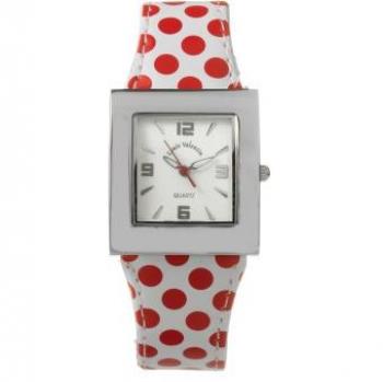 Reloj Mujer Louis Valentin LV008-BLN, 29 mm, diseño elegante, correa de acero inoxidable, resistencia al agua, movimiento de cuarzo
