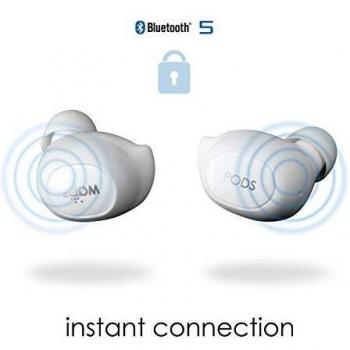 Boompods Boombuds GS - Auriculares Inalámbricos Bluetooth Blancos