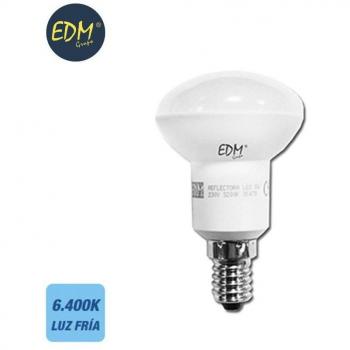 Bombilla LED Reflectora G 5W E14 350lm Ø 4,5 x 8cm (6400K)
