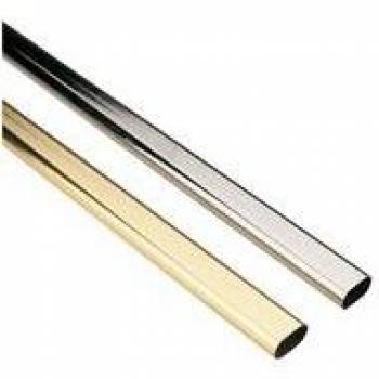 Mayer 706C1.5C - Barra Armario Oval 25X15 1,5Mts Cro