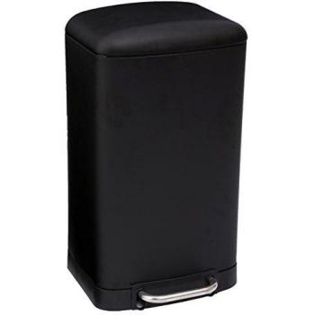 Contenedor de Basura Negro Ariane 30 L - Resistente y Fácil de Limpiar - Cubo de pedal 30l ariane negro