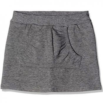 NAME IT Nitvoltafe BRU Swe Skirt Mini Falda, Gris