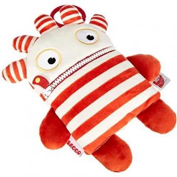 Devir- Saggo Sorgenfresser/Worry Eaters Peluche, Rojo, Color Blanco