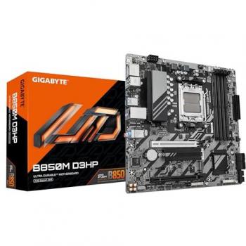 Placa Base GIGABYTE B850M D3HP mATX Socket AM5, DDR5, 4x M.2 PCIe 5.0, HDMI/DP, USB 3.2 Gen 2