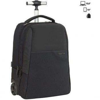 Mochila Trolley Business Ordenador y Tablet USB 43x32 cm - Safta