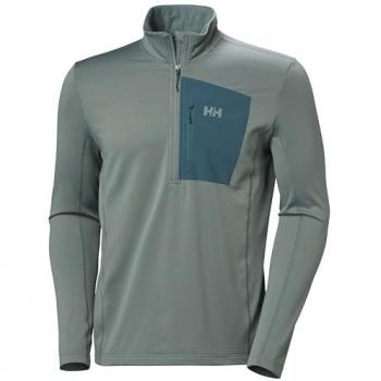 Helly Hansen Men's Versalite Half Zip Fleece Grey Cactus XL