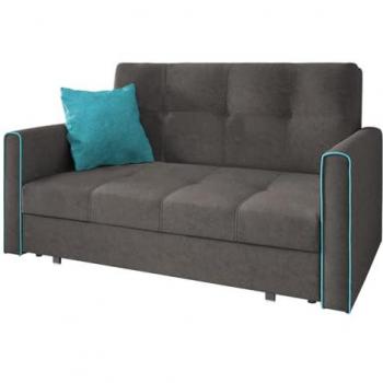 Sofá-cama Columbus 106 con caja de ropa de cama, muebles ya montados, dimensiones 85x153x98cm