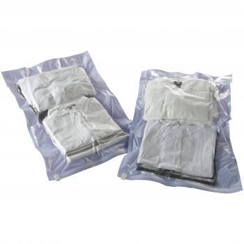 Compactor Lote 2 x Bolsa de almacenaje al vacío Transparente 45 x 0.2 x H.65 cm