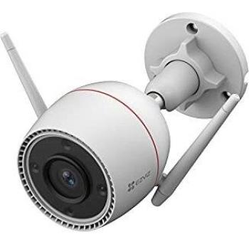 EZVIZ 2K Cámara de Vigilancia WiFi Exterior, Visión Nocturna en Color, Defensa Activa con Luz y Sirena, IP67 con AI Detección de Persona, Audio Bidireccional, C3TN