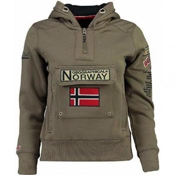 Geographical Norway Sudadera NIÑA GYMCLASS Taupe 16