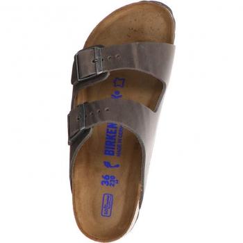 Birkenstock Arizona SFB Pantuflas Grises Talla 36