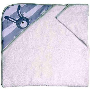 Capa de baño para bebe (100 x 100 cm) COELLO GRIS