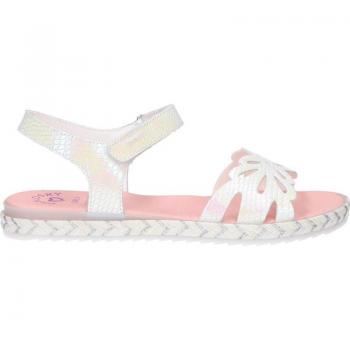 Sandalias de Niña PABLOSKY 406804 BLANC y SANDALIA REPTIL MULTICOLOR KANSAS BLANCO