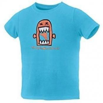 Trango Monster - Camiseta para niños, color azul celeste, talla 4