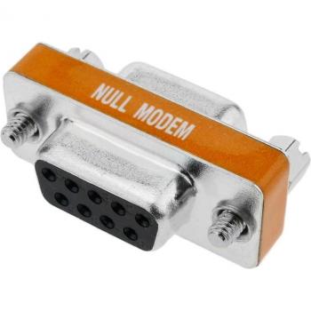 Adaptador Null-Modem DB9 Macho/Hembra