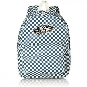 Vans - Vans Checkerboard, Mochila Mujer, Azul