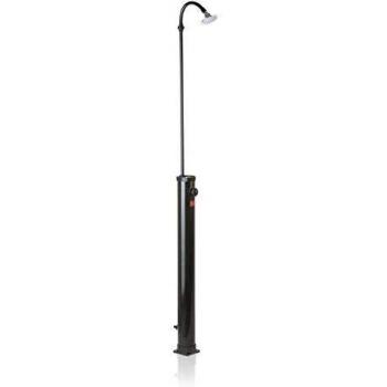 Gre AR1009 - Ducha Solar Exterior de PVC Negro, Capacidad de 9 Litros