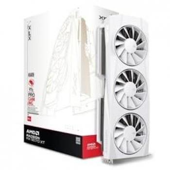 Tarjeta Gráfica XFX Quicksilver Radeon RX 9070 XT Gaming Edition Blanca 16GB GDDR6 DP/HDMI