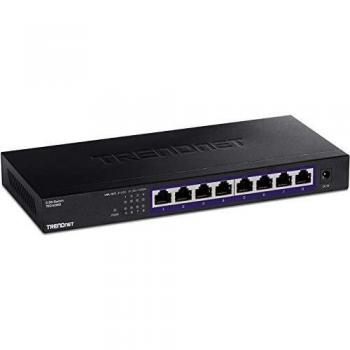 Trendnet TEG-S380 Unmanaged Gigabit Ethernet Switch, 8-port, 2.5 Gigabit Ethernet