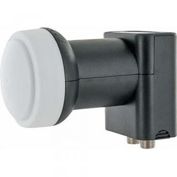 LNB Twin Universal Schwaiger 40mm, Bajo Ruido, Para 2 Usuarios, Frecuencias 10.7-12.75 GHz