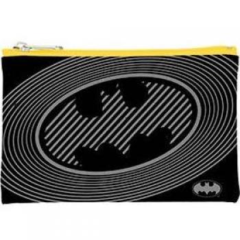Estuche Escolar Batman DC Comics - Rectangular con Logo Ondas Universo