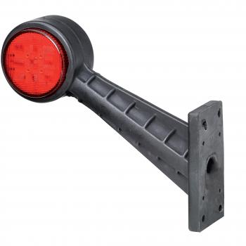 Luz de gálibo LED HELLA 2XS 357 004-031 - 12/24V - Montaje lateral izquierdo - ECE