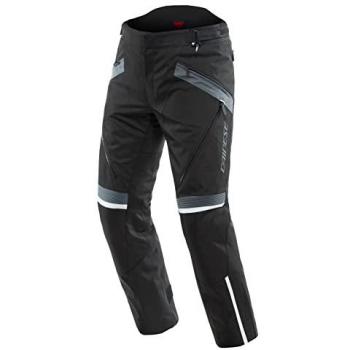 Pantalones textiles de motocicleta Dainese Tempest 3 D-Dry Negro Gris (56)