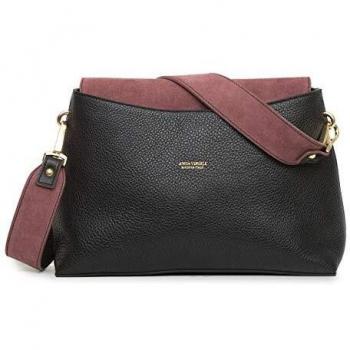 Anna Virgili - Bolso mujer Matera Eva Mini Deer - Suede hand bag Multi/Black Talla única