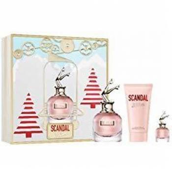 Jean Paul Gaultier Scandal Gift Set Eau de Parfum 50ml Spray + Mini 6ml + Body Lotion 75ml