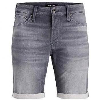 Jack & Jones Men's Gray Denim Shorts Size S