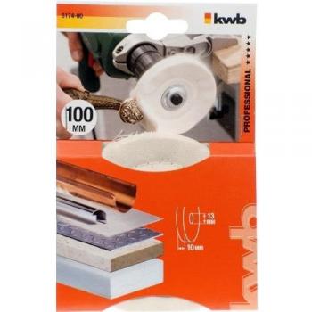 KWB 49517400 - Trapo pulidor para taladro, 100 mm