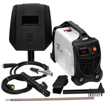 Linea Soldador Inverter 300A 15 KVA de Potencia Tecnologia IGBT Corriente Continua DC MMA Pantalla Incluye 2 Electrodos, Careta, Cepillo - Piqueta, Pinza Negativo, Pinza Porta Electrodo