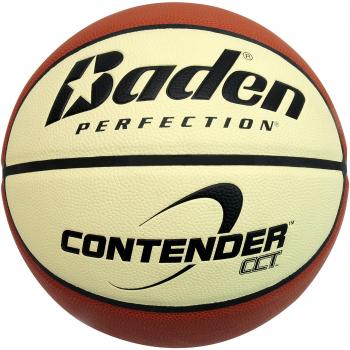 Baden Contender - Pelota de baloncesto, color marrón y beige, talla 5