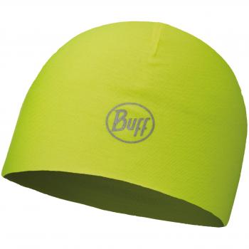 Original Buff 111397.117.10.00 Gorro de Microfibra, Hombre, Amarillo Fluor, Talla Única