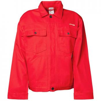 Planam 108044 - Chaqueta de la pretina del pc 290, tamaño 44, rojo mediano,