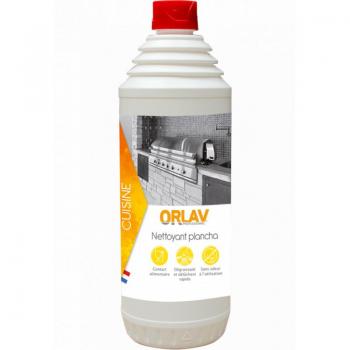 Limpiador Desengrasante Orlav 1L para Plancha de Acero Inoxidable, Acero o Hierro Fundido